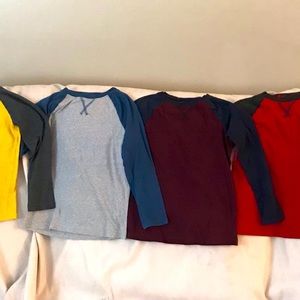 Boys 5 Pack Long Sleeve Shirts